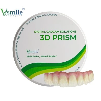 Zirconia Deintyddol Esthetig